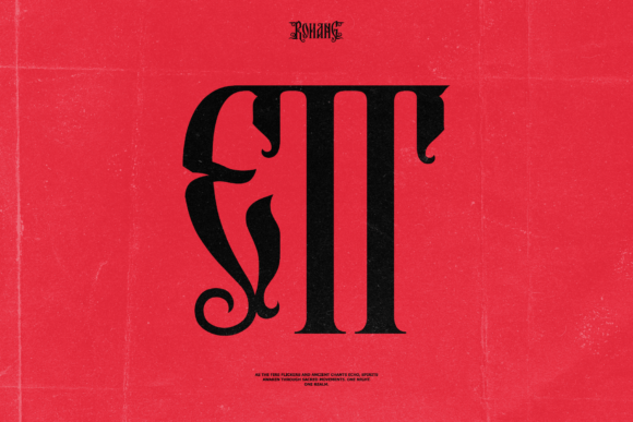 Rohang Ethnical Dayak Pro Font - Image 8