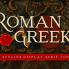 Roman Greek Font