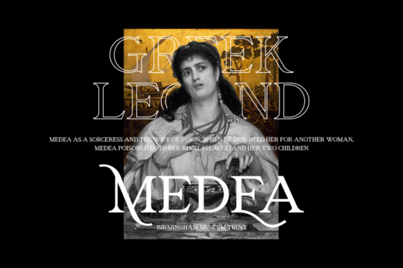 Roman Greek Font - Image 2