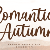 Romantic Autumn Font