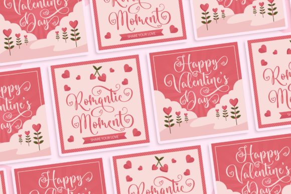 Romantic Heart Font - Image 5
