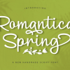 Romantica Spring Font