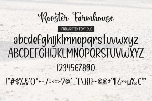 Rooster Farmhouse Duo Font - Image 7