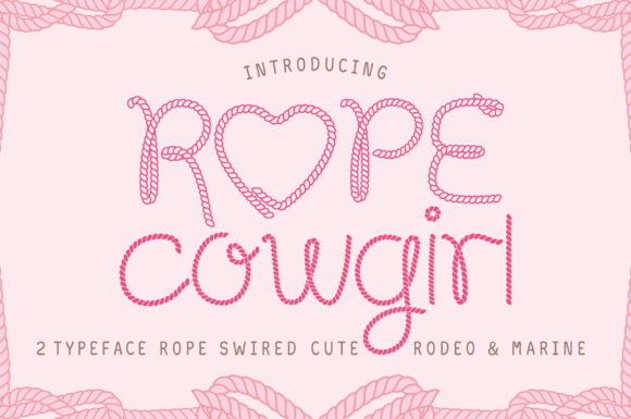 Rope Cowgirl Font