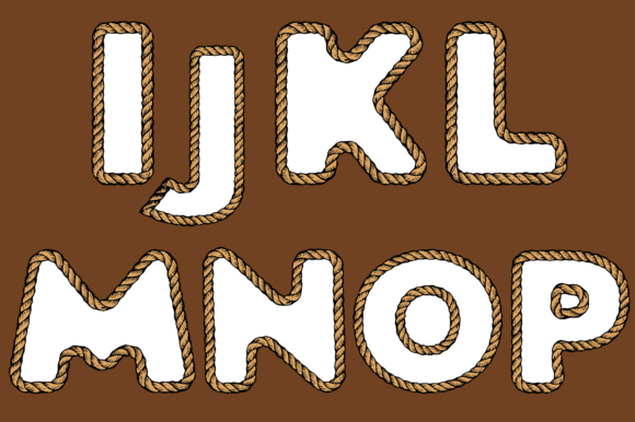 Rope Font - Image 2
