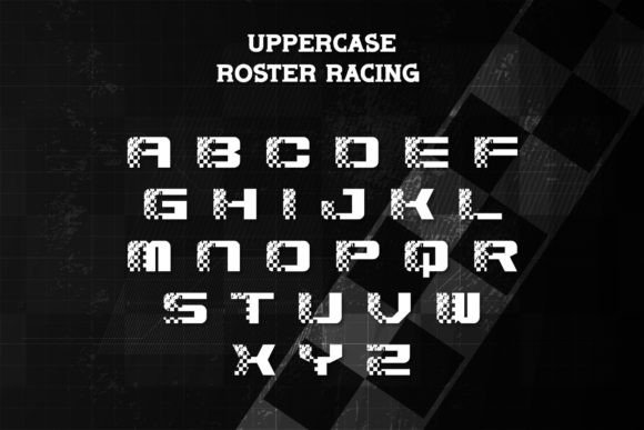 Roster Racing Font - Image 2