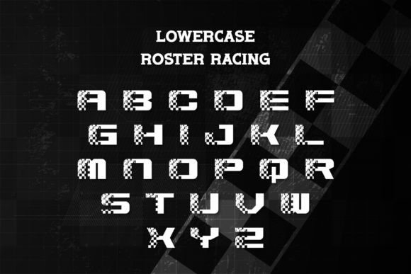 Roster Racing Font - Image 3