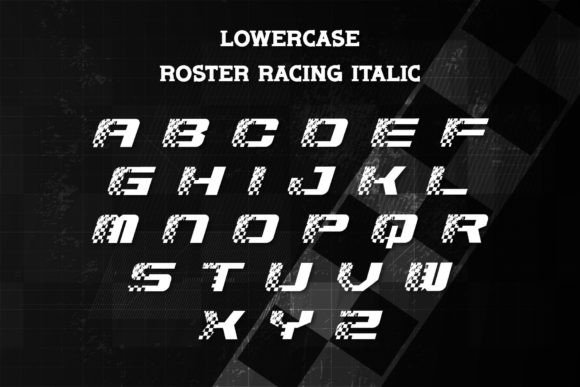 Roster Racing Font - Image 6
