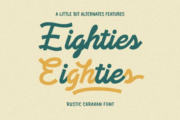 Rustic Caravan Font - Image 8
