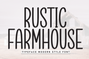 Rustic Farmhouse Font