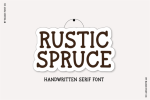 Rustic Spruce Font