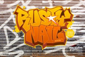 Rusty Nail Cocktail Font