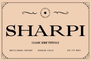 Sharpi Font