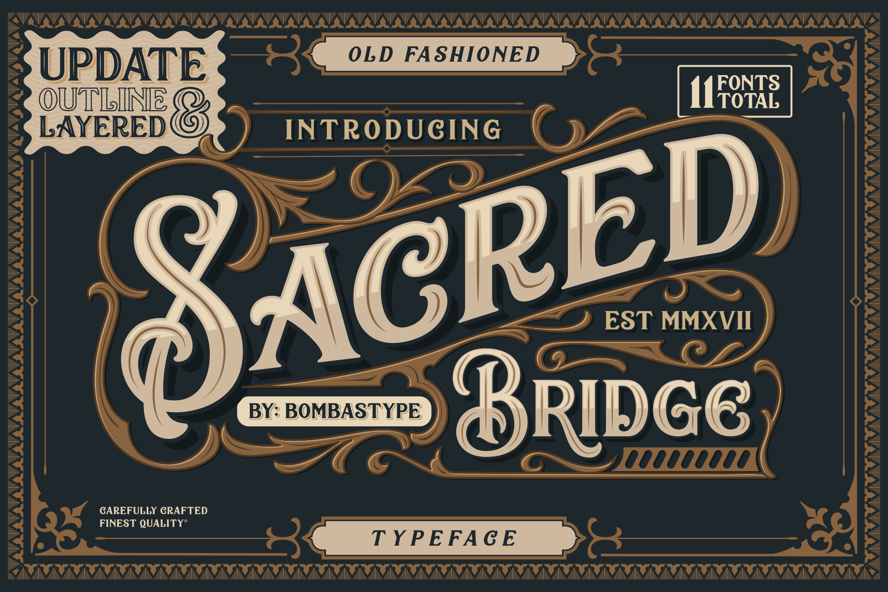 Sacred Bridge Family Font