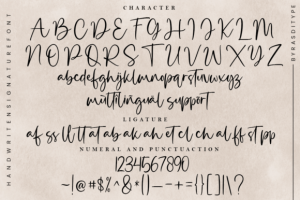 Alternative view of Sagetalia Font