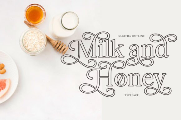 Sagitha Serif Font - Image 3