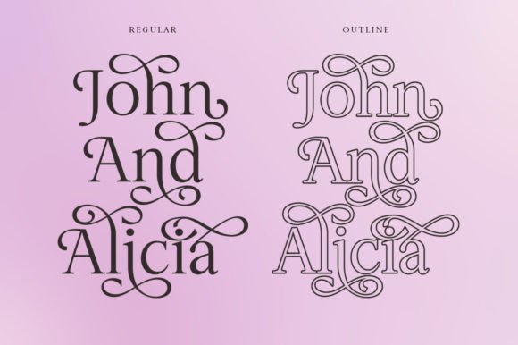 Sagitha Serif Font - Image 7