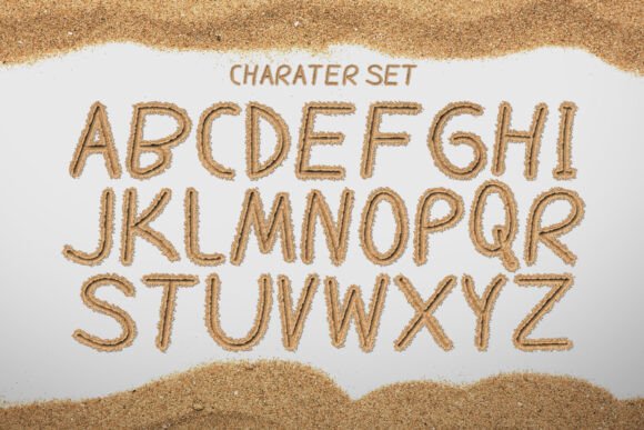 Sand Writing Font - Image 5