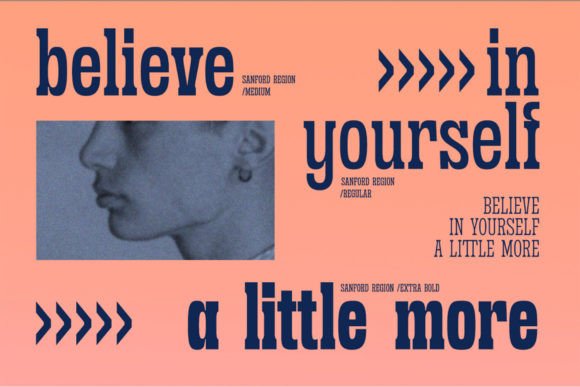 Sanford Region Font - Image 6