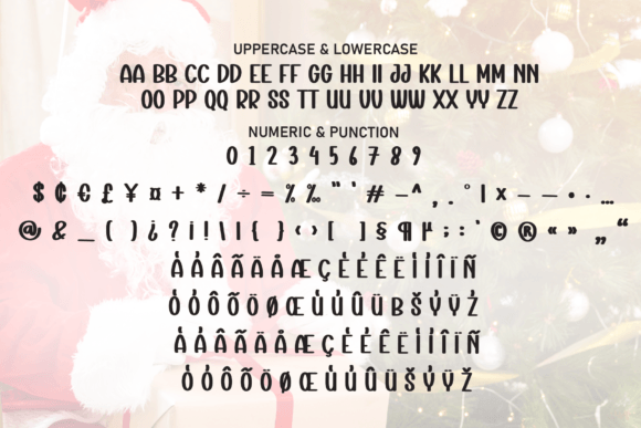 Santa Christmas Font - Image 7
