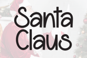 Santa Claus Font