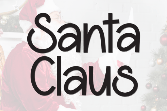 Santa Claus Font