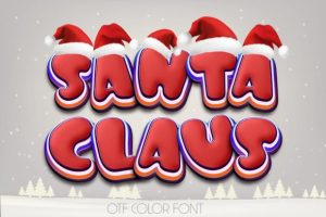 Santa Claus Font
