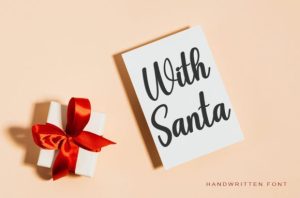 Alternative view of Santa Font