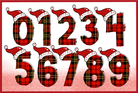Santa Red Font - Image 3
