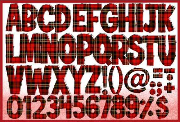Santa Red Font - Image 4