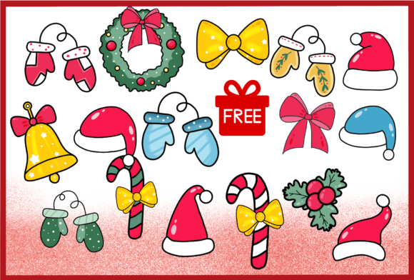 Santa Red Font - Image 7