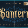 Santero Modern Font
