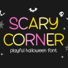 Scary Corner Font
