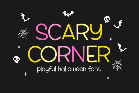 Scary Corner Font