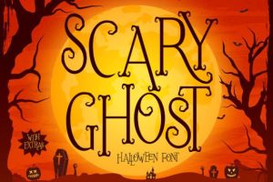 Scary Ghost Font