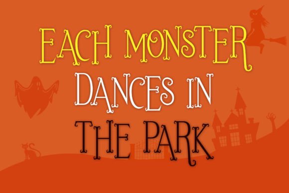 Scary Ghost Font - Image 3