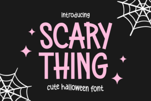 Scary Thing Font