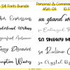 Script and Handwritten Bundle 4 Font