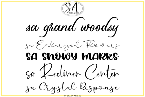 Script and Handwritten Bundle 4 Font - Image 3
