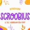 Scroobius Font
