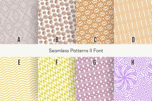 Seamless Patterns II Font