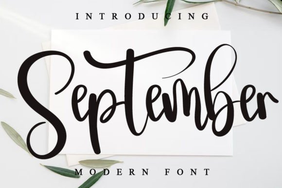 September Font - Image 2