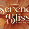 Serene Bliss Font