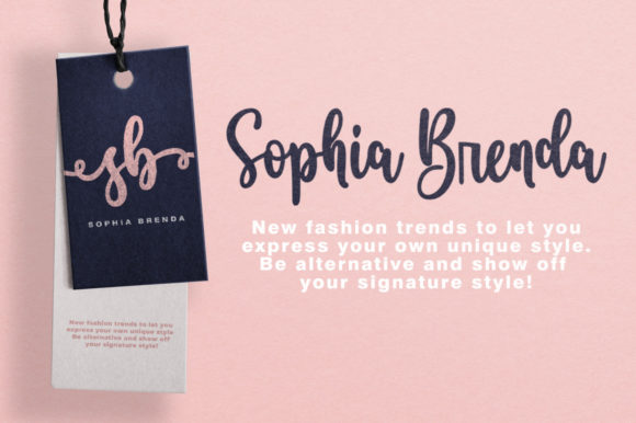 Shine Glitter Font - Image 2