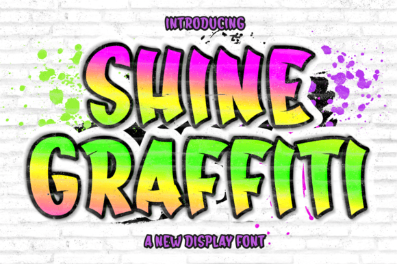 Shine Graffiti Font