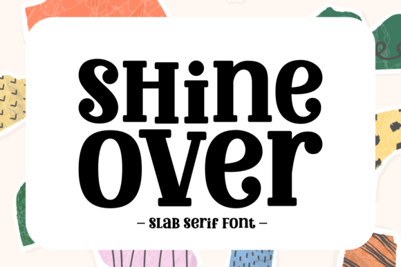 Shine over Font