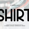Shirt Font