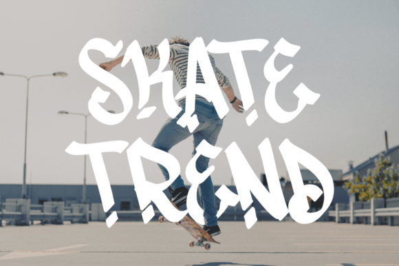 Shock Graffiti Font - Image 3