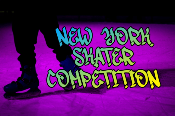 Shock Graffiti Font - Image 4