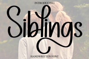 Siblings Font